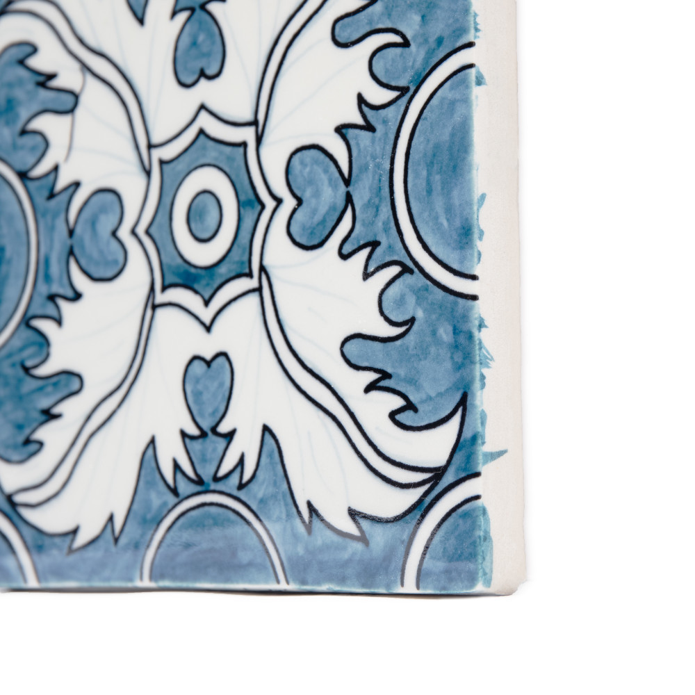 Provincial Deco Monte Real 6 in. x 6 in. Porcelain Wall Tile