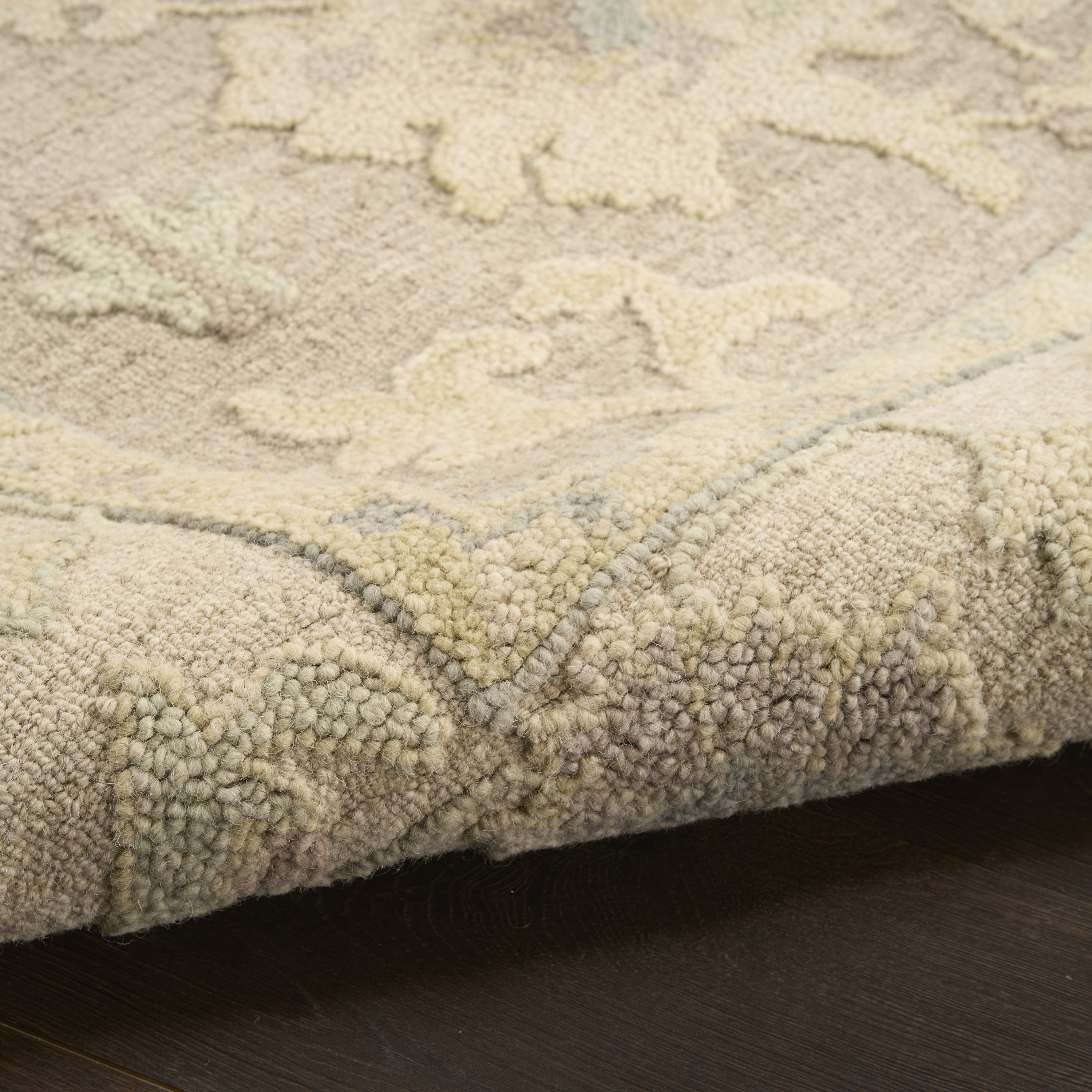 Nourison Maison 5'9" x 8'9" Taupe Ivory Vintage Indoor Rug
