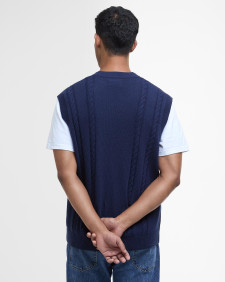 Navar Sweater Vest Classic Navy