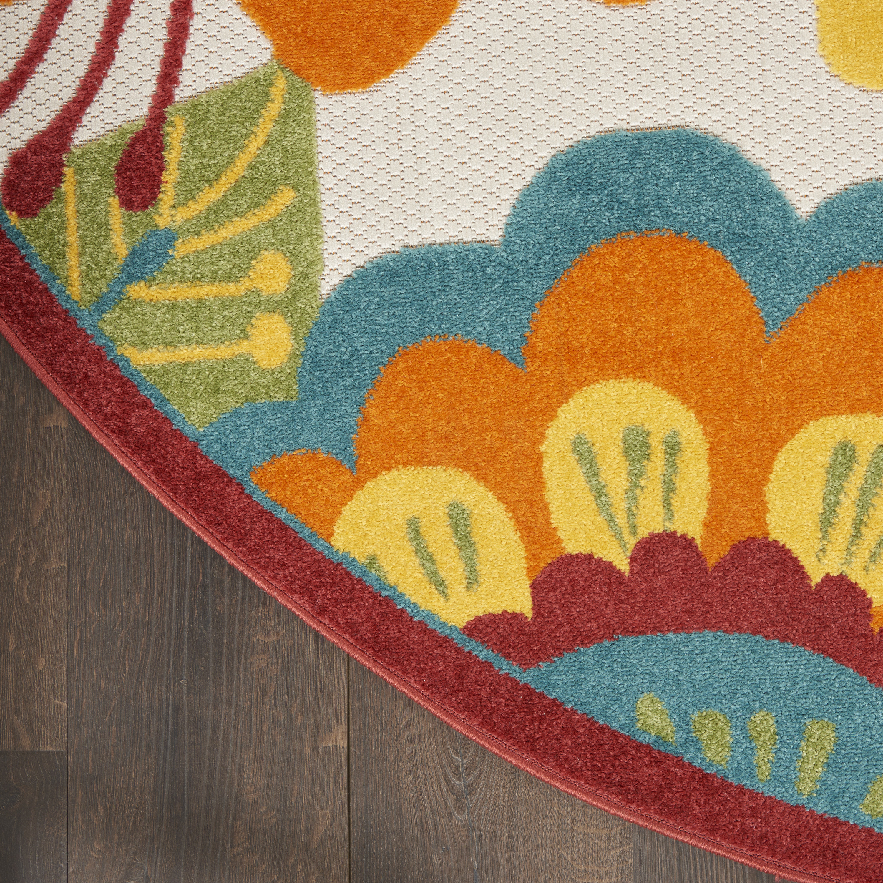 63.00" x 63.00" x .25" Aloha Turkey N742