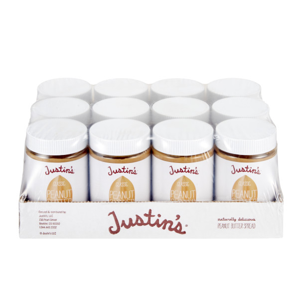 JUSTIN'S (r)Classic Peanut Butter 12/16 Ounce . C1C1 - Front Center In Package (Hi Res)