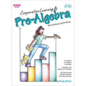 Cooperative Learning & Pre-Algebra Secondary Activities Book, Grade 6-10