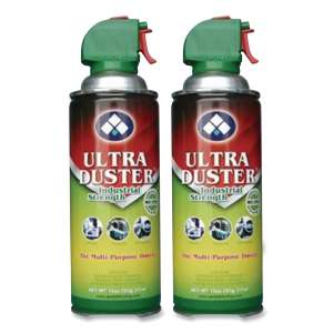 Ultra Duster,  Industrial Strength Compressed Air Duster Cleaner,  10 oz Can