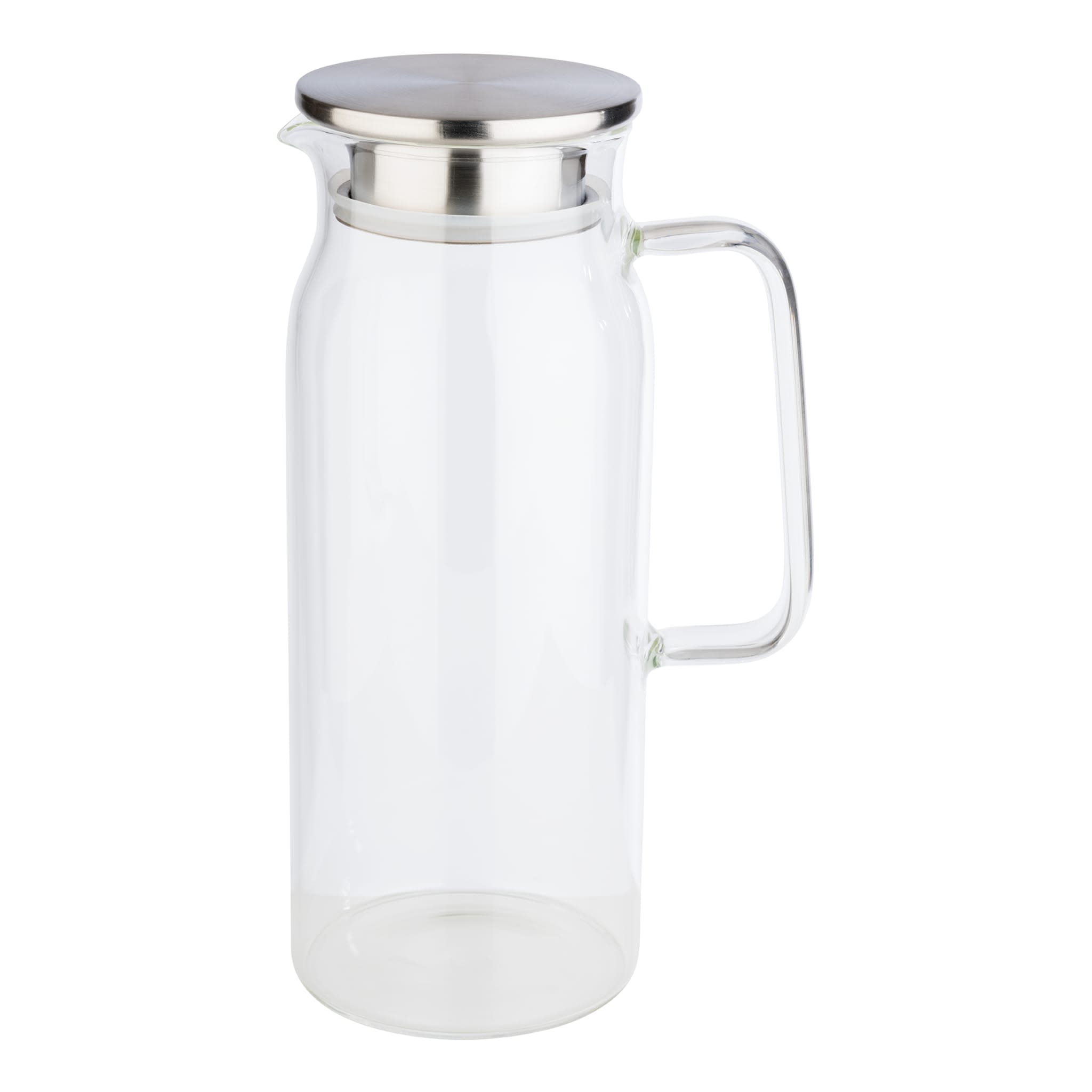 Carafes & Jugs Glass Carafe With Strainer