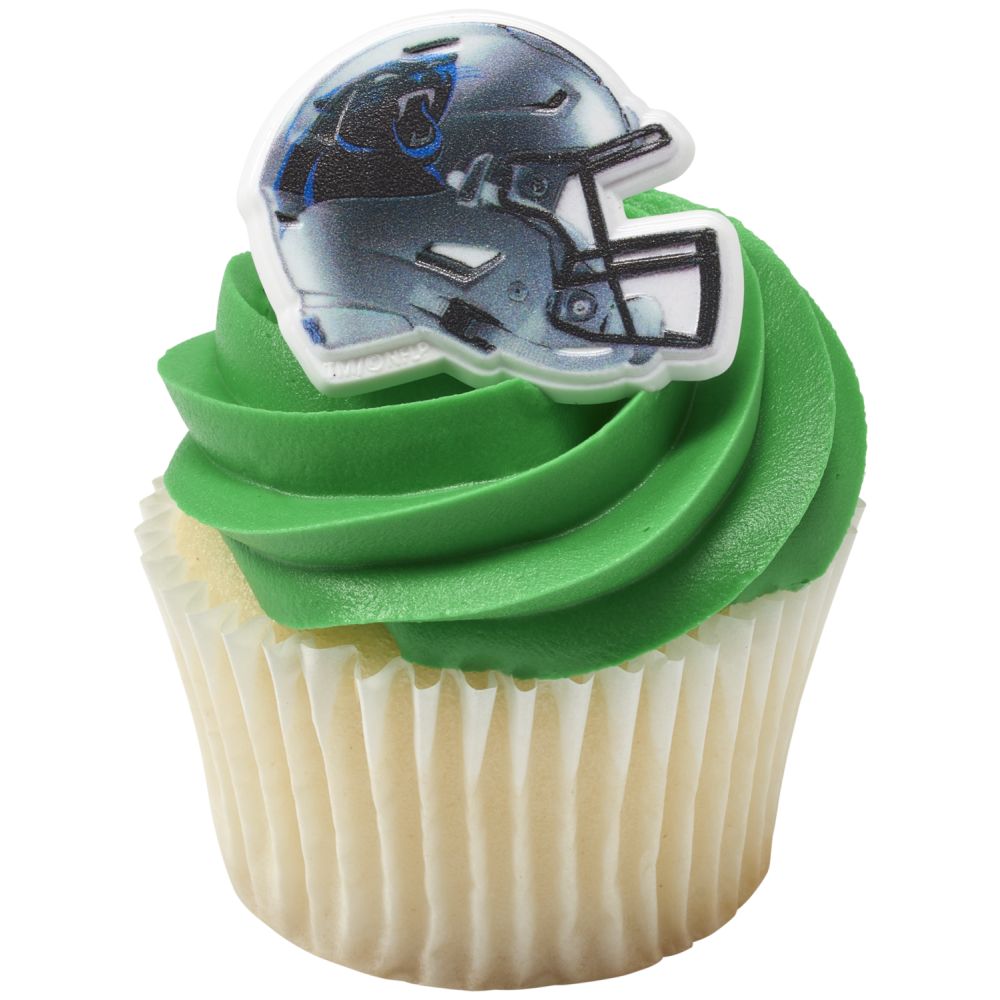 Image Cake NFL Carolina Panthers Helmet