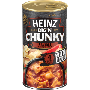 Heinz Big'N Chunky® Ravioli with Beef & Tomato 535g 
