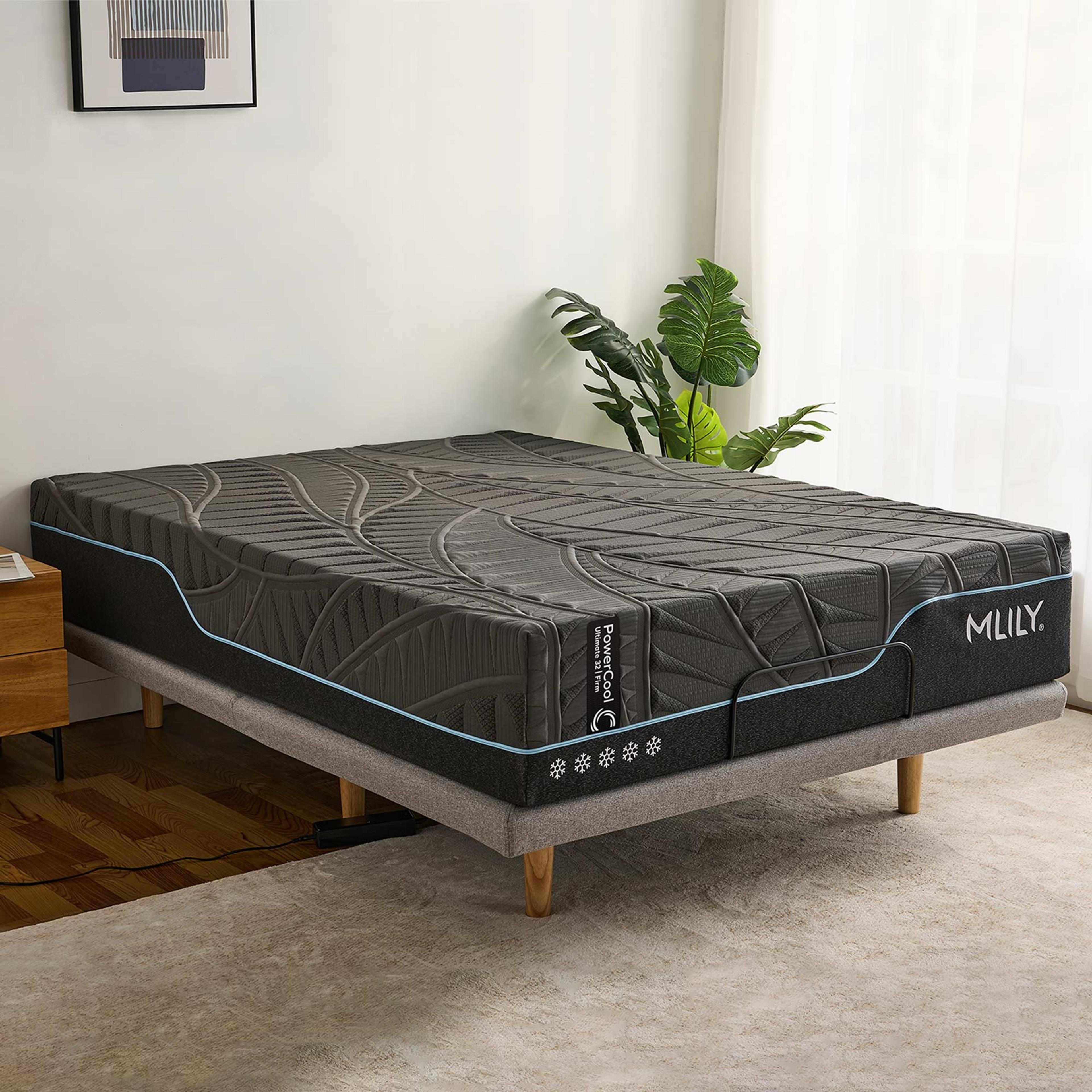 Lifestyle image of the  Mlily Powercool Ultimate Mattress, Firm from Forty Winks