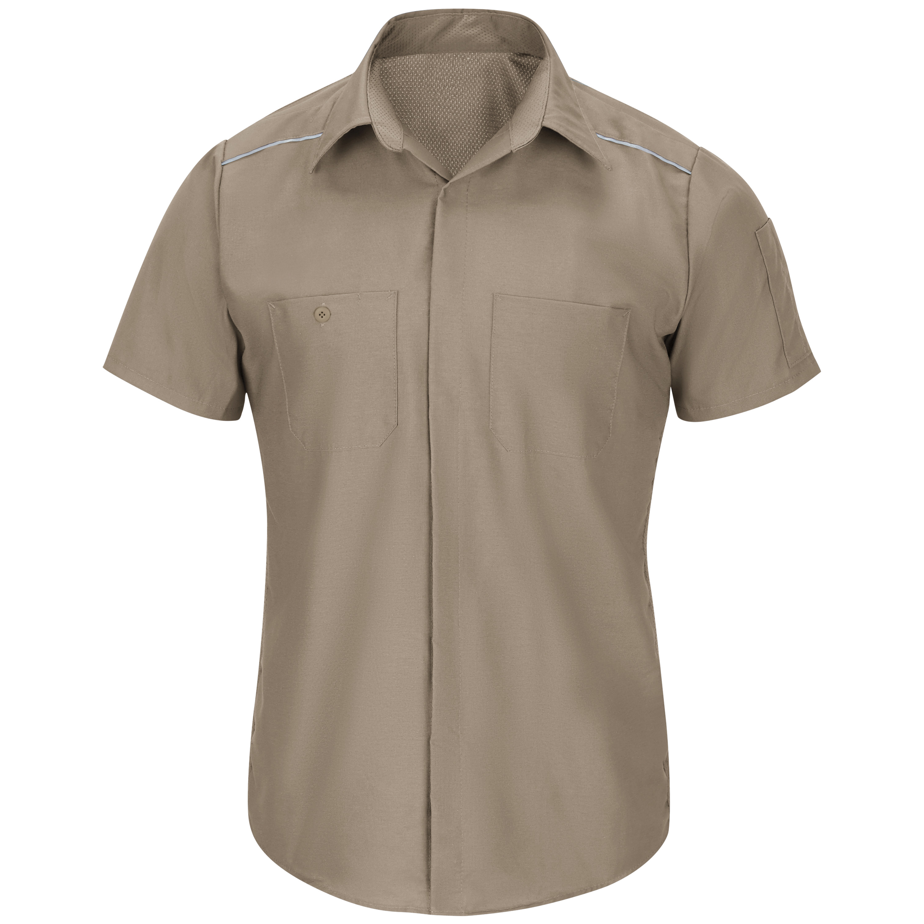 Red Kap Men's Short Sleeve Pro Airflow Work Shirt - Picture 17 of 26