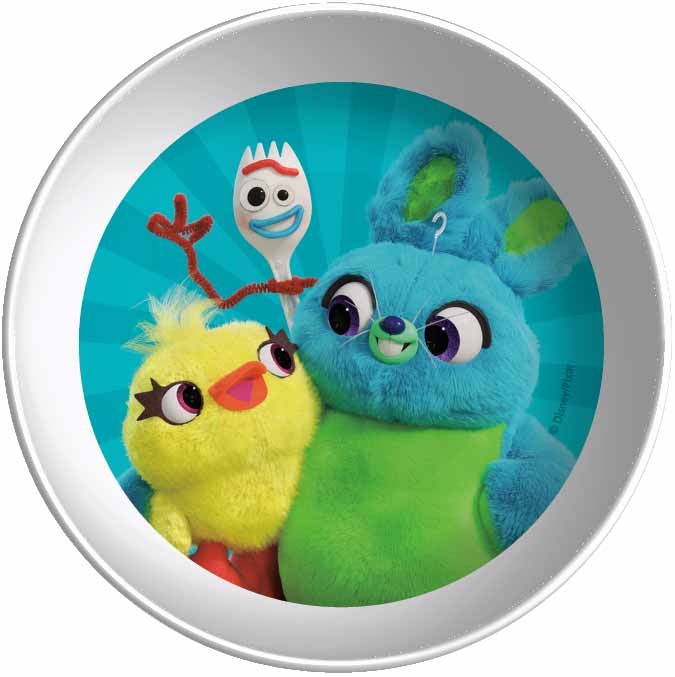 Toy Story 4 Movie Dinnerware Set, Buzz, Woody and Friends, 5-piece set