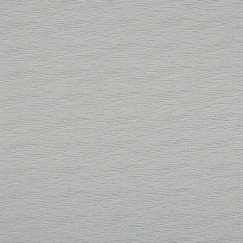 Light gray textured wallpaper with fine, irregular horizontal wavy ridges — covering a wall, appearing static and smooth — in neutral indoor lighting with uniform, flat illumination.