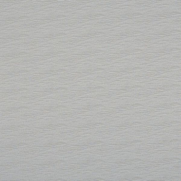 Light gray textured wallpaper with fine, irregular horizontal wavy ridges — covering a wall, appearing static and smooth — in neutral indoor lighting with uniform, flat illumination.