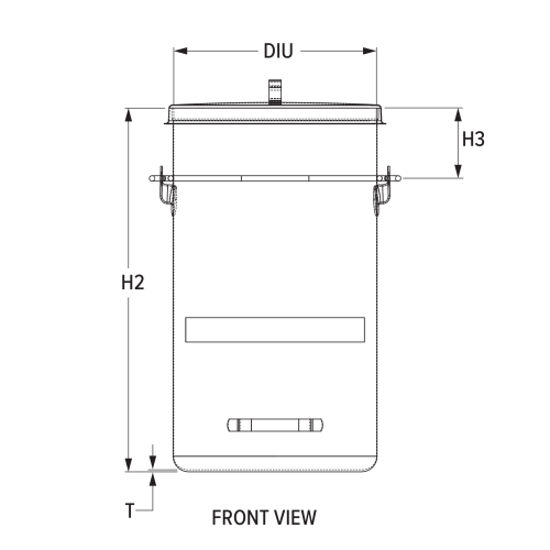 Engineering front view