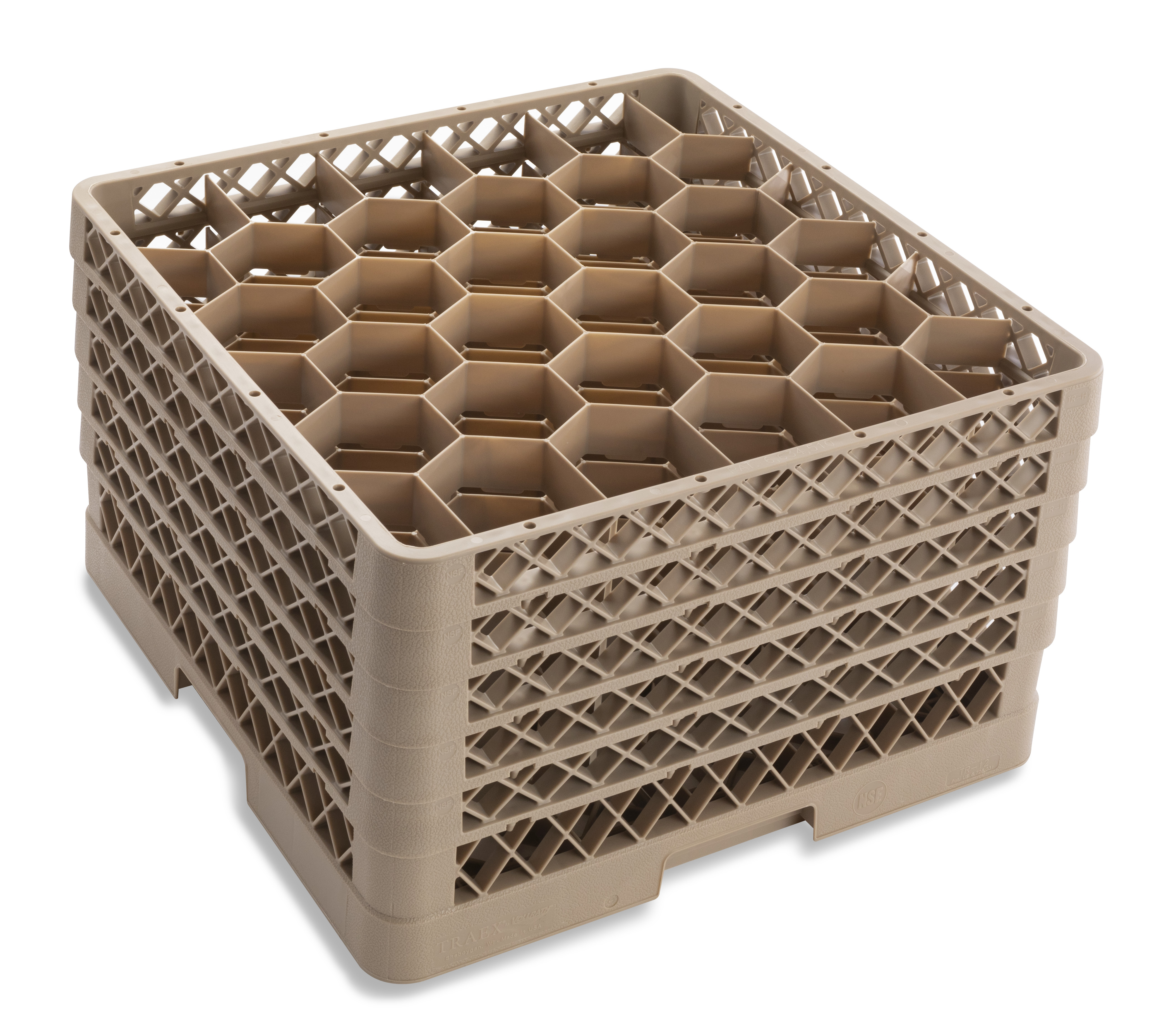 Traex® FullSize Rack Max® Compartment Racks with five extenders