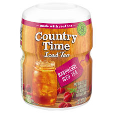Country Time Raspberry Iced Tea Drink Mix, 19 oz Canister