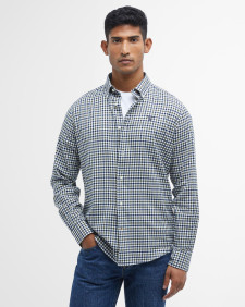 Finkle Tailored Long-Sleeved Shirt Olive