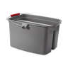 Rubbermaid Commercial, 19qt, Pail, Gray