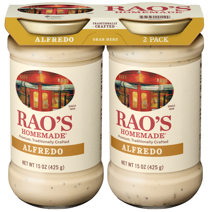 Alfredo Sauce, 15 oz - Right angle Image