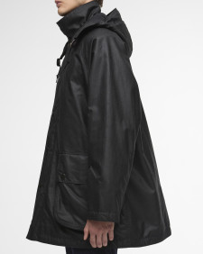 Barbour for Margaret Howell Waxed Parka Black