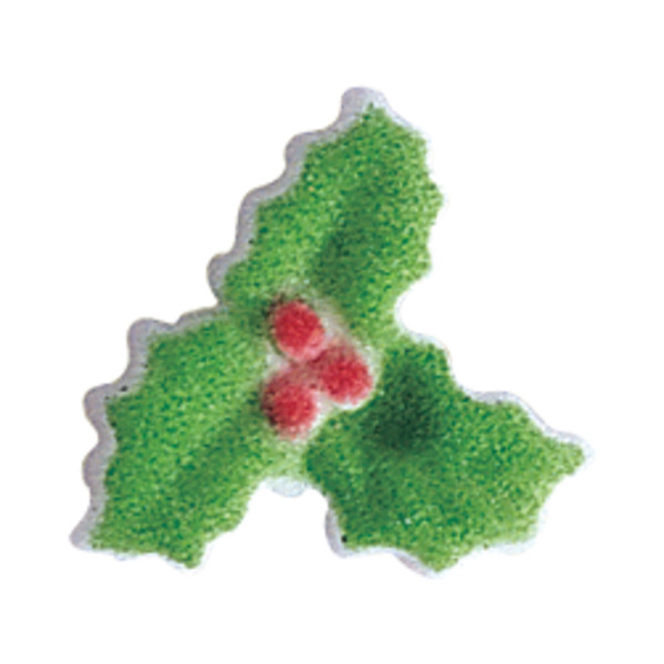 Holly - Red 3 Free Dec-Ons® Decorations