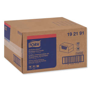 Tork, Self Dispensing Antimicrobial Odor Resistant, 1 ply, 13.00"x24.00", Nonwoven Fabric, Food Service Wipers, White