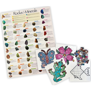 Mineral Mosaics Poster & Artwork Set, Pack of 2500