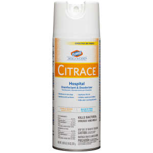 Clorox, Clorox® Healthcare® Citrace® Hospital Disinfectant and Sanitizer,  14 oz Aerosol Can