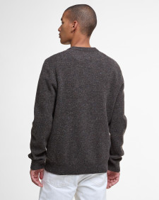 Tainsbury Crew Neck Jumper Dark Oak