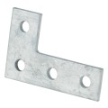 Superstrut Electrogalvanized Steel 90-Degree Flat Corner Plate