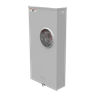 Meter Socket, Ringless, 320A, 600V, 1-Phase, 4-Jaw, UG, Surface-Mount, NEMA 3R