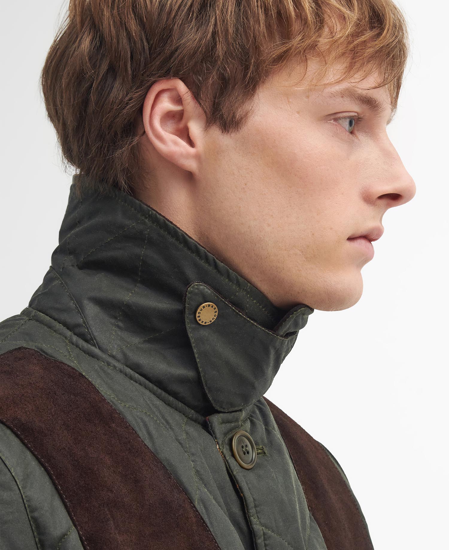 Barbour x TO KI TO Sporting Quilted Waxed Jacket image number 4