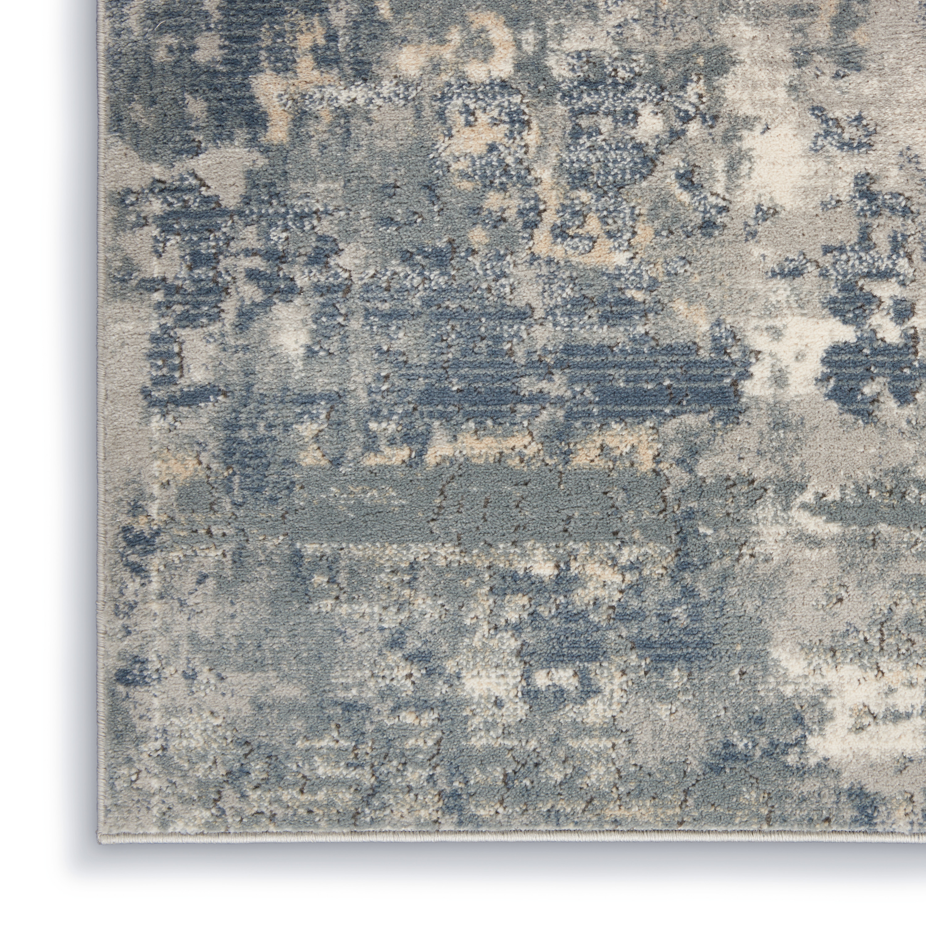 Nourison Quarry 2'2" x 3'9" Grey Beige Modern Indoor Rug