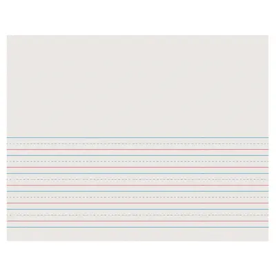 Pacon Newsprint Handwriting Paper, Picture Story, Grade 1, 1/2