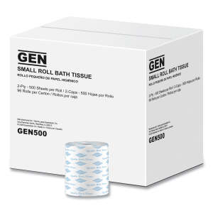 GEN500, Gen, 2 ply, 4.5in Bath Tissue