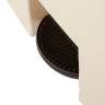 Rubbermaid Commercial, Legacy, 18 gal, Plastic, Beige, Rectangle, Receptacle