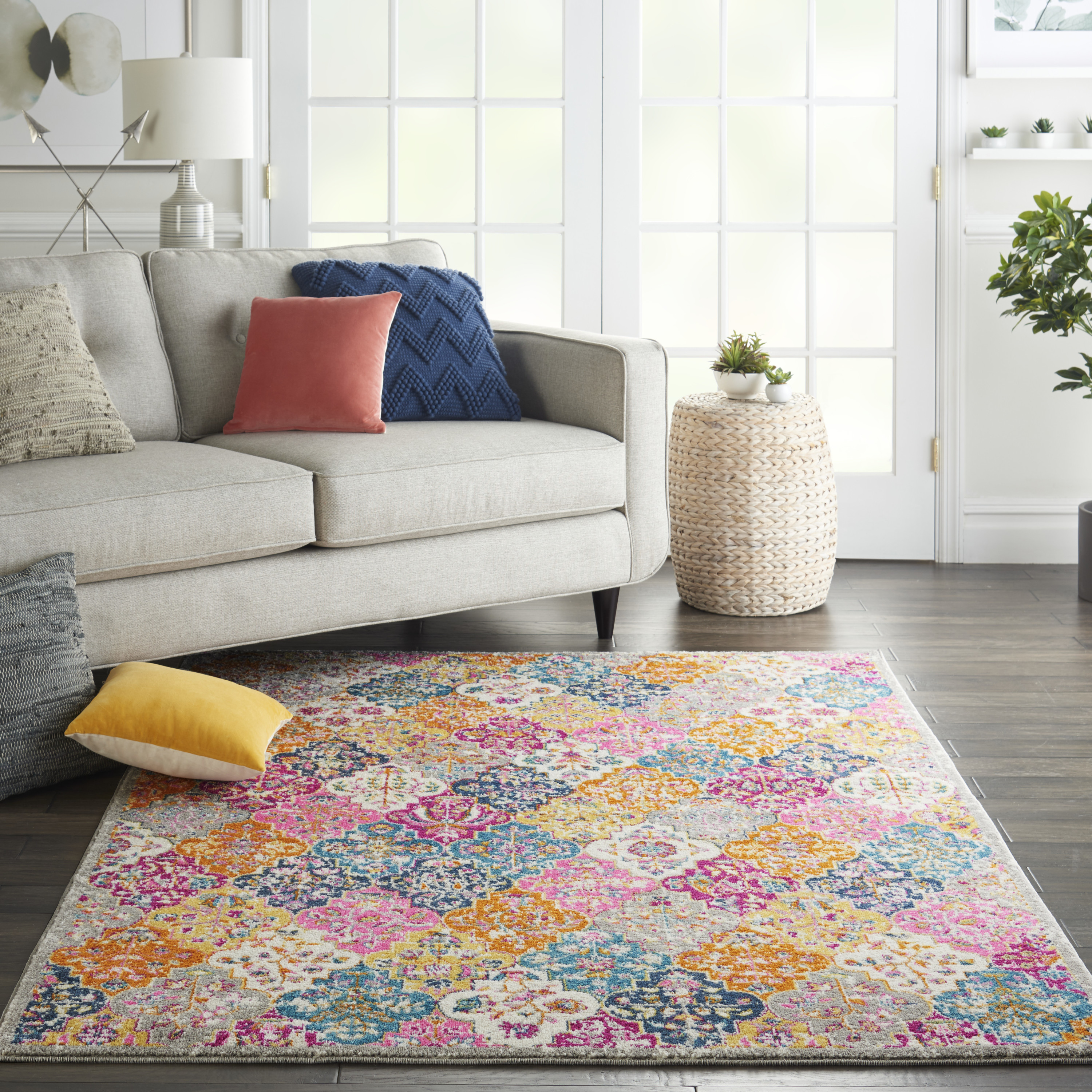 Nourison Passion 3'9" x 5'9" Multicolor Bohemian Indoor Rug