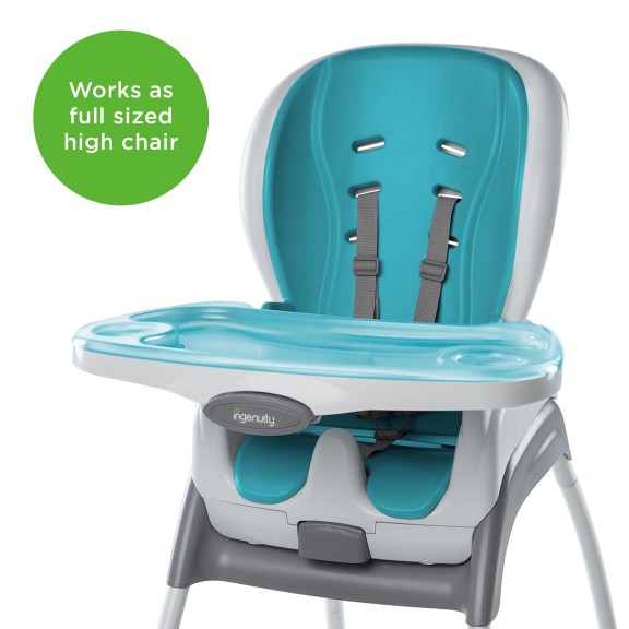 SmartClean Trio 3-in-1 High Chair - Aqua