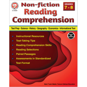 Comprensión de lectura de no ficción, grados 7-8