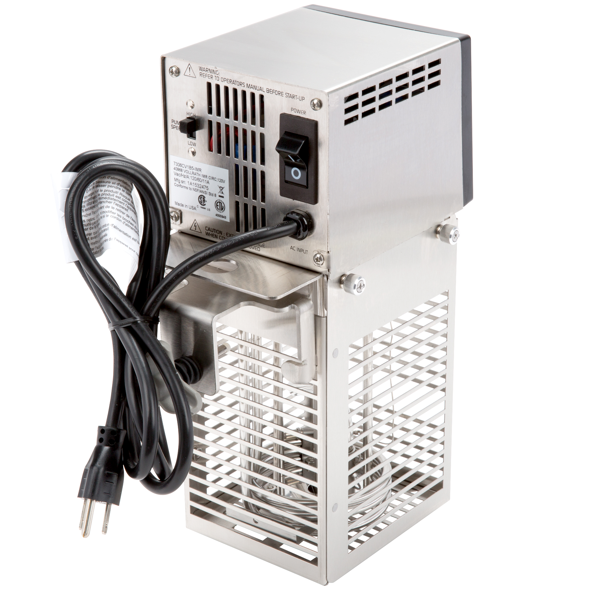 120volt sous vide immersion circulator head Vollrath Foodservice