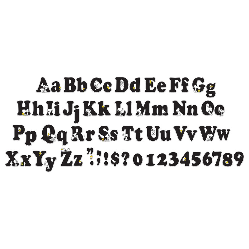 Peanuts® Deco Letters, Pack of 210