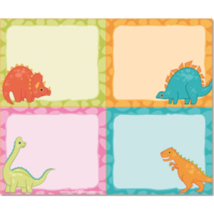 Dino Quest Name Tags, 40 Count