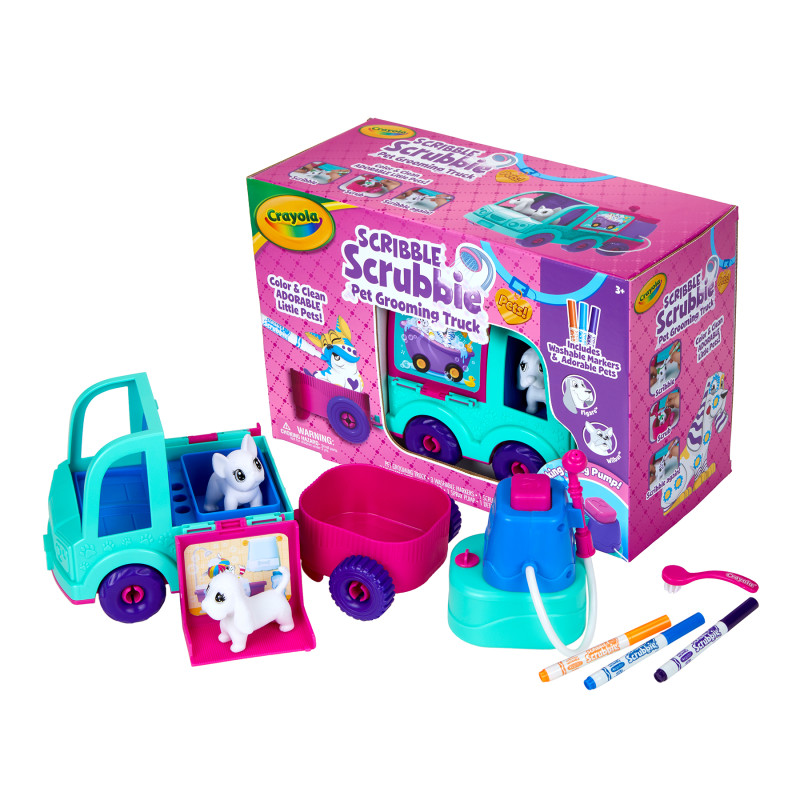 Scribble Scrubbie® Pets! Pet Grooming Truck