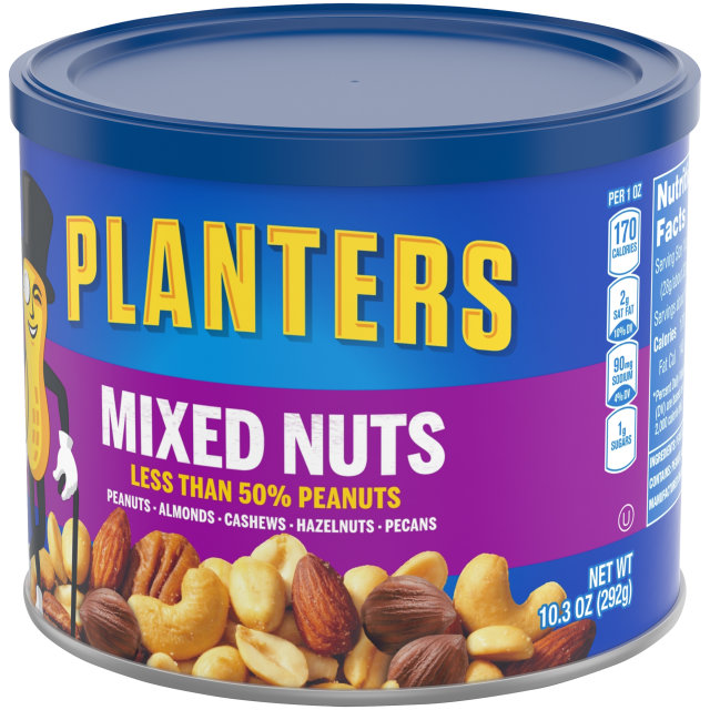 PLANTERS Mixed Nuts 10.3 oz Can Planters