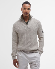 Maglione Chester con zip corta 