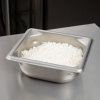 Sixth-size 2 ½-inch-deep Super Pan 3® stainless steel steam table pan