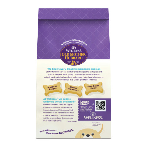 Old Mother Hubbard Classic Puppy back packaging