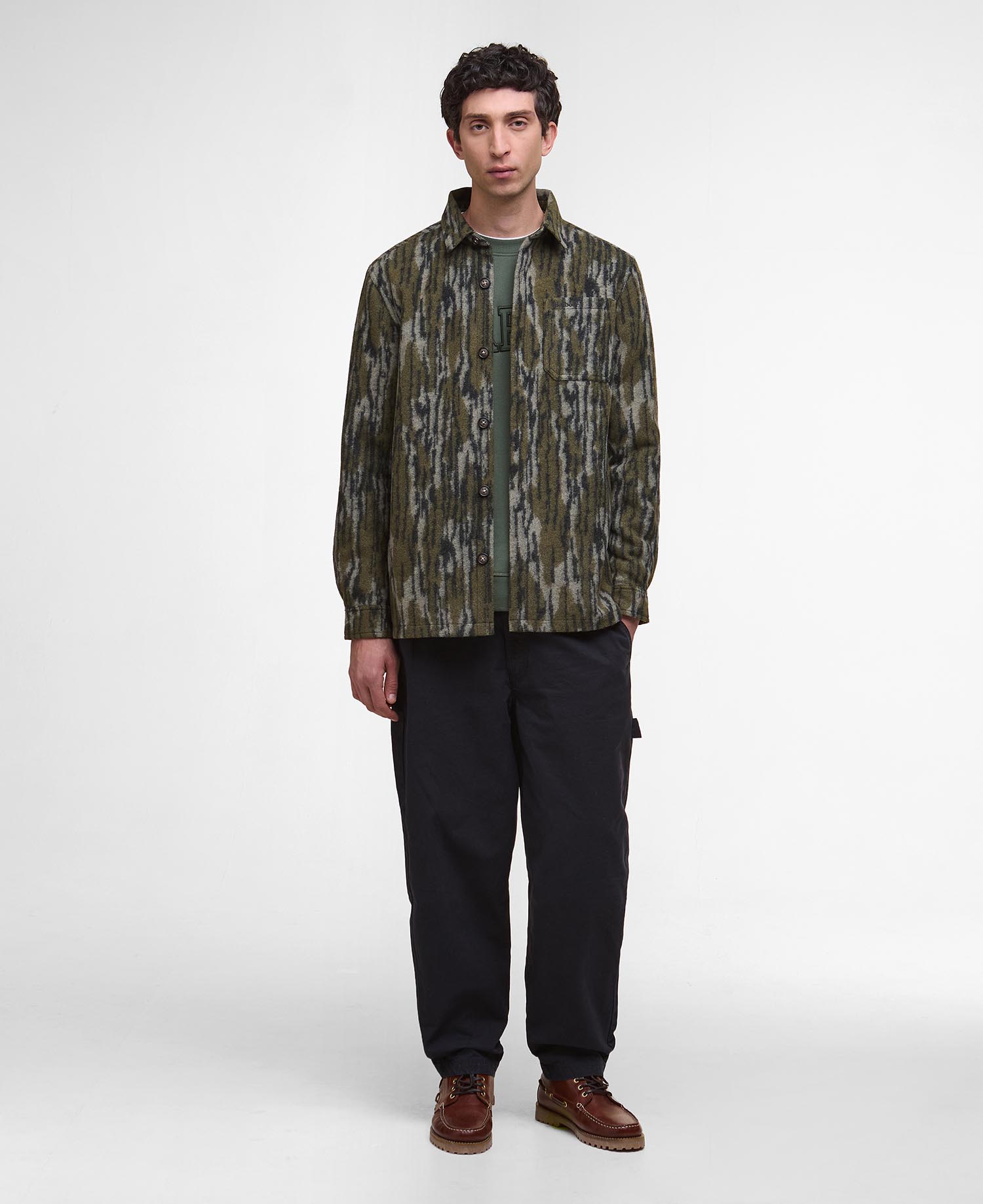 Boldon Relaxed Camo Overshirt image number 1