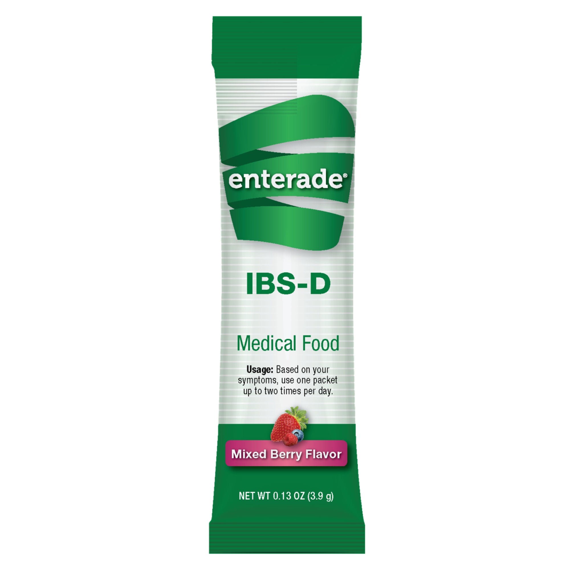 enterade® IBS-D Dietary Support Medical Food, Mixed Berry, Single Serve Packets