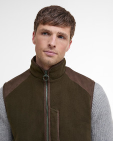 Active Fleece Gilet Olive