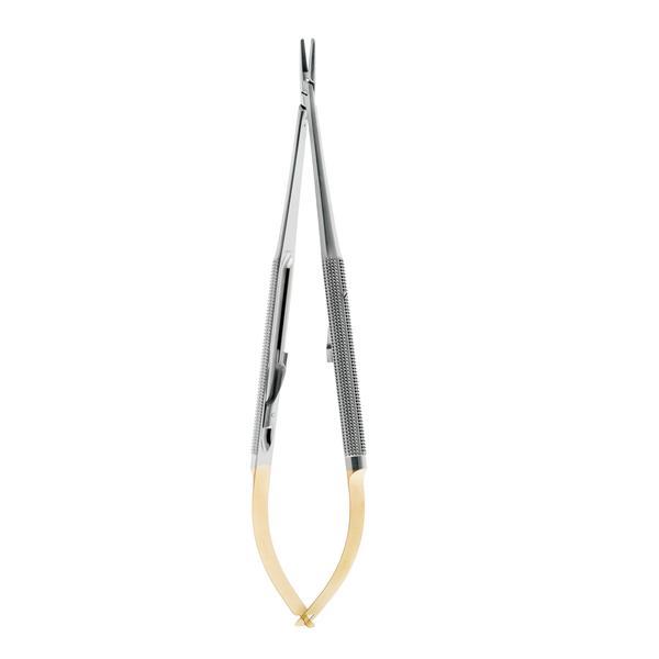 Nordent Castroviejo TC Needle Holder, Round Handle