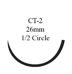 Coated Vicryl Suture with Needle MK 100701
